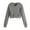 Gray, variant on Dazajoo Womens Zipper Hoodies Sweatshirt Lightweight Long Sleeve Solid Color Hooded Pullover with Pockets 2024 Fall Classi Drape Shoulder Sweatshirts for Women,Dark Gray,L