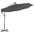 thumbnail image 1 of Sombrilla Cantilever Casafoyer con Poste de Acero y Luces LED 3m, 1 of 1