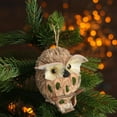 thumbnail image 4 of Three-Dimensional Owl Pendant Hemp Rope Scene Decoration Halloween Forest Ornaments,6Pcs, 4 of 9