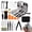 Black-Printer kit-47PCS, variant on 56PCS 3D Printer Tool Kit for FDM/SLA Printers, Professional 3D Printer Cleaning Kit with Nozzle Cleaning Needles, Finger Sleeves, Scrapers, Engraving Knife, Files, Brushes & Wire Cutter