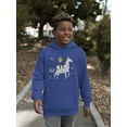 thumbnail image 2 of Zebra Doodle Safari Hoodie Juniors -Image by Shutterstock,  Medium, 2 of 4