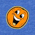 thumbnail image 2 of CafePress - Happy Orange - Cute Infant Baby Football Bodysuit, 2 of 3