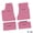 Black, variant on Flextread Floor Mats for 06-10 Dodge Charger RWD - Mopar Licensed Factory Fit - Pink w/ Black SRT Insert - 100% Made in USA