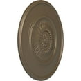 thumbnail image 3 of 29 3/4"OD x 1 1/2"P Wigan Ceiling Medallion, Hand-Painted Warm Silver, 3 of 7