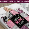 thumbnail image 3 of Mimi Gifts, Mothers Day Blanket Gifts for Mimi, Mimi Gifts for Grandma Throw Blanket 50"x60", Cool Mimi Birthday Gifts Ideas for Mimi from Grandkids, Great Grandma Gifts for Mimi, 3 of 6