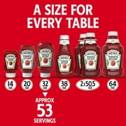 Heinz Tomato Ketchup Inverted Squeeze Bottle, 1 Bottle, for Easy Sharing and Easy Serving, 32 oz
