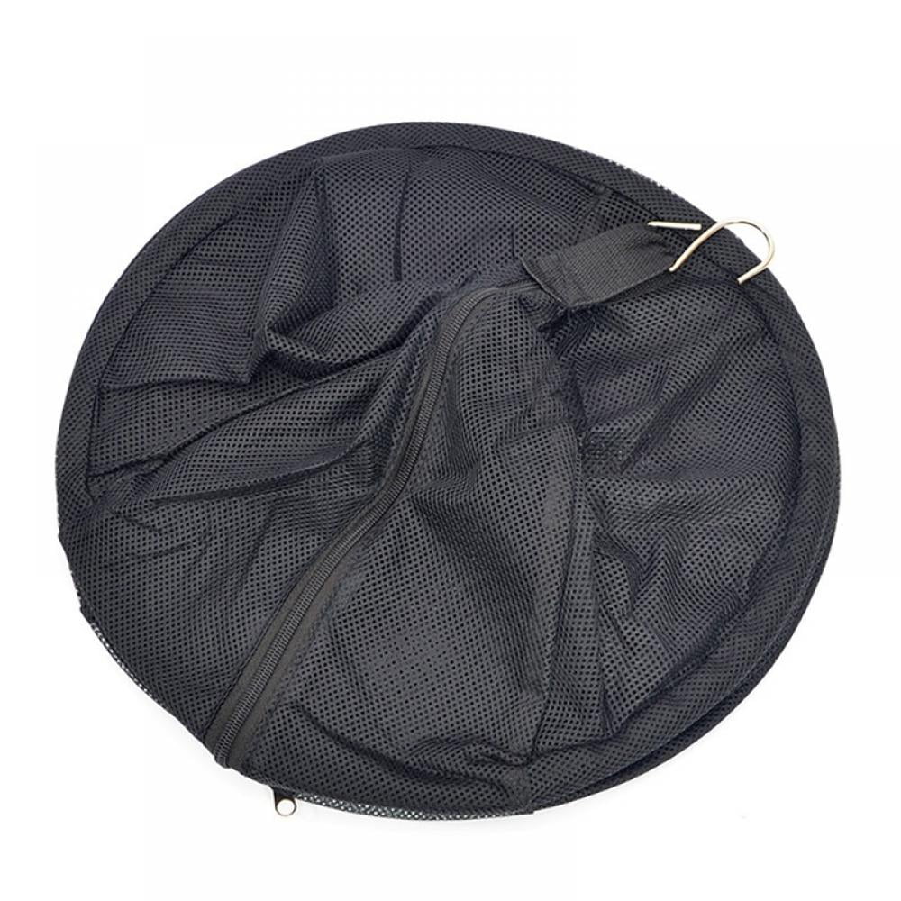 3-Layer Folding Storage Net Bag Camping Backpacking Portable Nylon