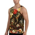 thumbnail image 2 of Salouo Elegant Still Life Roses for Men's Tank Tops,Sleeveless Muscle Shirts for Men Quick Dry Workout Tank Top Gym Muscle Tee Fitness Bodybuilding Sleeveless T Shirt-X-Large, 2 of 7