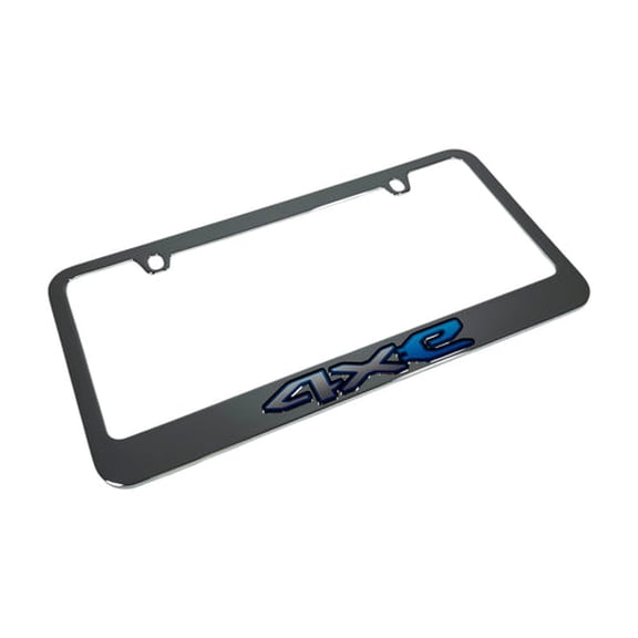Jeep 4XE Logo Zinc Alloy Chrome License Plate Frame Official Licensed