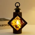thumbnail image 4 of Fiudx Linterna de Calabaza de Halloween, Luz Led a Pilas, Diseño Decorativo de Madera, Adorno Aterrador para Exteriores, Ambiente Acogedor, Regalo Festivo de Halloween, Tamaño 9 X 5 X 13,5 Cm, 4 of 6