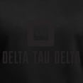 thumbnail image 3 of CafePress - Delta Tau Delta Black Stacked Signature T Shirt - Women's V-Neck Dark T-Shirt, 3 of 4