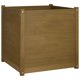 thumbnail image 1 of Jardinera VidaXL de madera maciza de pino marrón miel, 70 x 70 x 70 cm, 1 of 9