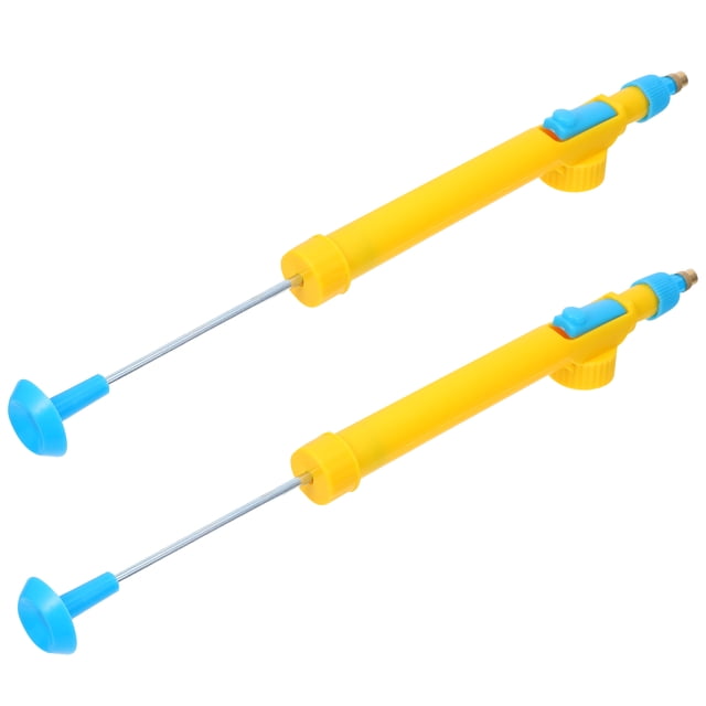 FENGGUIQU 2Ud Rociador Para Con Mango Ergonómico Uso En Jardín Color Amarillo