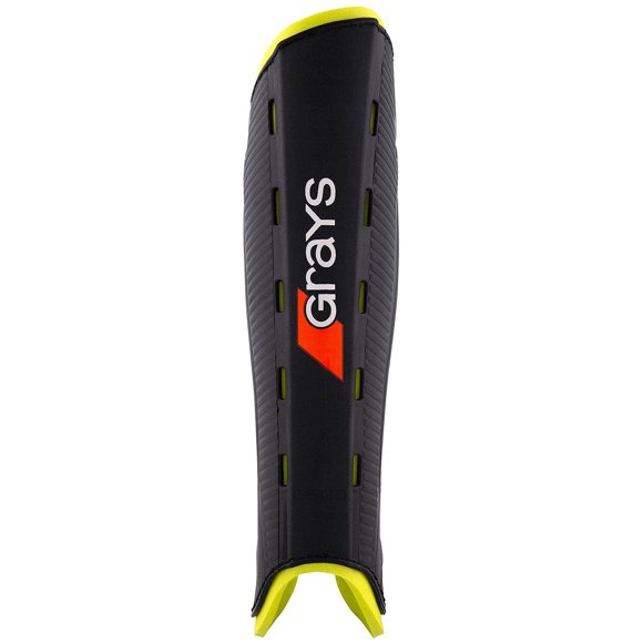 Grays G600 Field Hockey Shin Guard - Black (large)