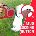 thumbnail image 3 of LIEVUIKEN Retractable Dog Leash Automatic Telescopic Tractor Dog Tape, Pet Tape 10/16 FT Durable and Convenient, with Non-Slip Handle, Suitable for Sm_Gift Of G, 3 of 4