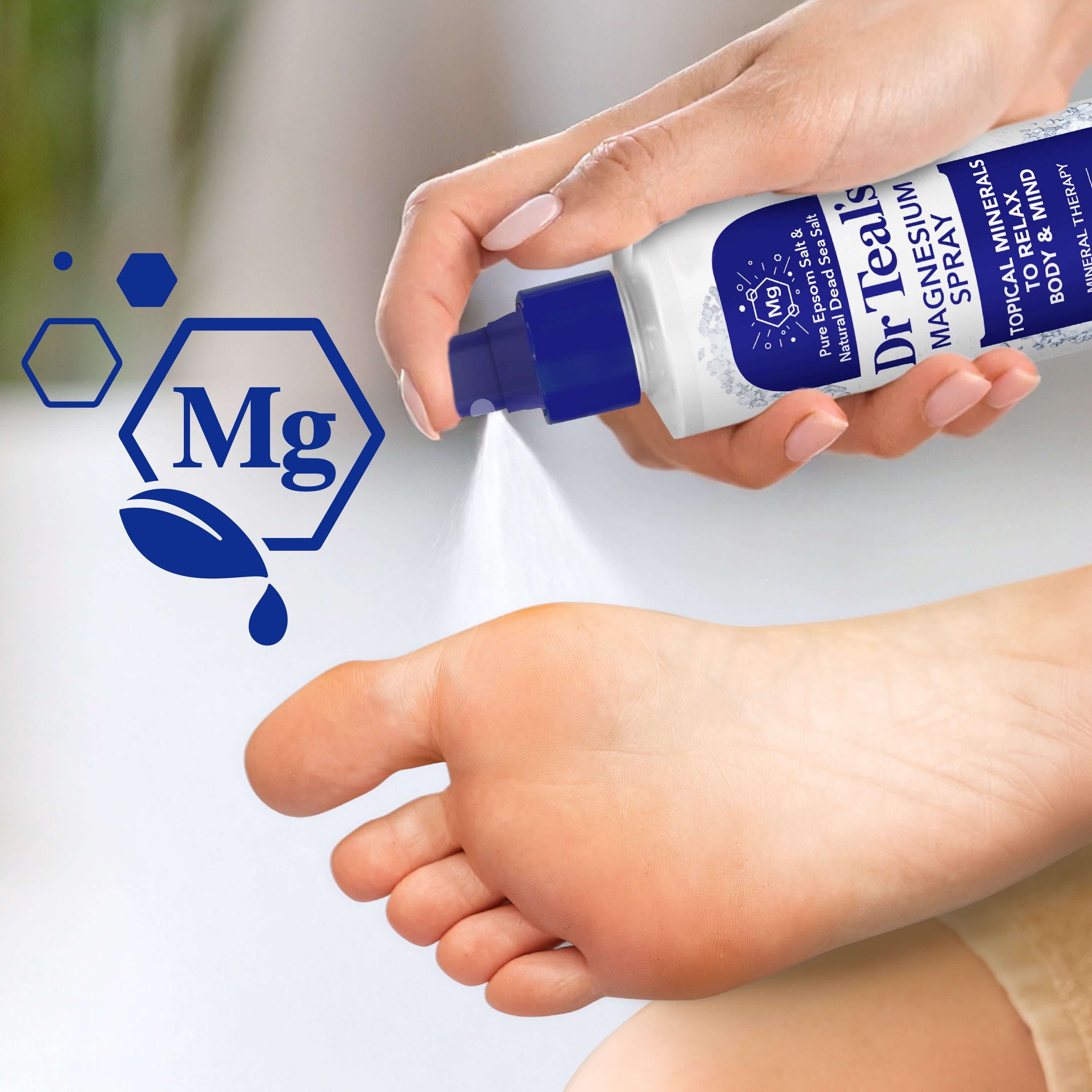 Dr Teal's Fragrance Free Magnesium Spray, 8 fl oz