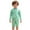 #0269-Green, variant on Cowsor 0-4Y Baby One Piece Swimsuit Dinosaur Print Long Sleeve Crew Neck UV Protection Stylish Swimwear for Summer Beach Pool
