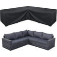 thumbnail image 1 of Housse de Sofa d'Angle Imperméable Housse de Mobilier de Jardin Housse de Mobilier Sectionnel d'Extérieur, 1 of 5