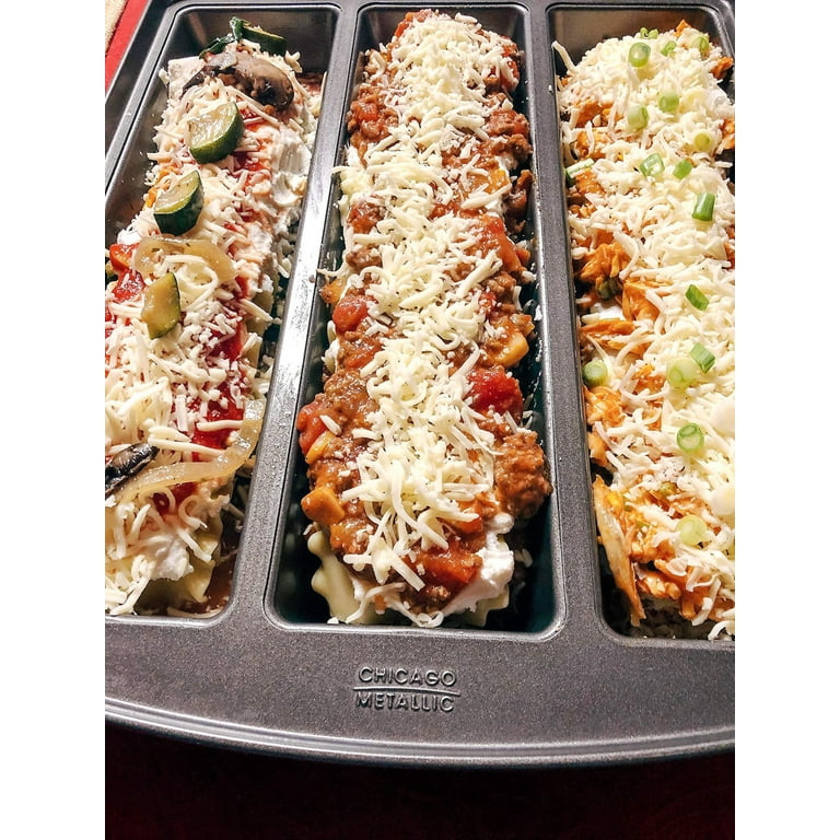 Simple Spinach Lasagna In Lasagna Trio Pan