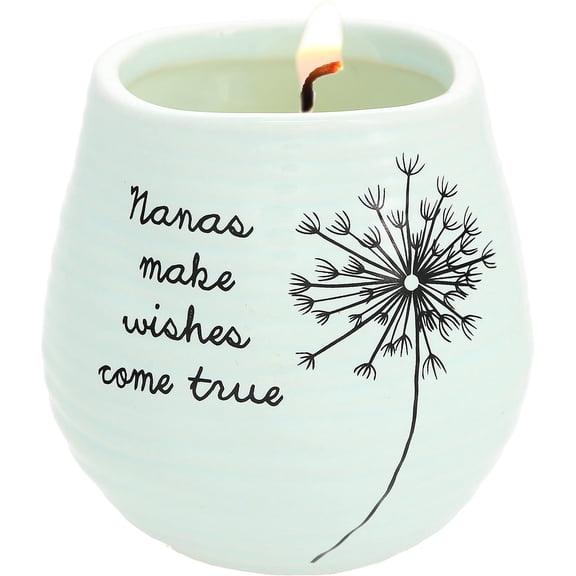 Dandelion Wishes Ceramic Candles Nanas Make Wishes Come True Soy