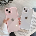 thumbnail image 2 of Color Transparent Shockproof Phone Case For iPhone 15 14 13 12 Mini 11 Pro Max XR X XS Max 6 6s 7 8 Plus SE Soft Back Cover Case, 2 of 7