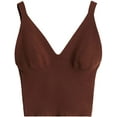 thumbnail image 1 of Women's V Neck Spaghetti Strap Cami Tank Top, 1 of 6