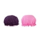 thumbnail image 4 of Yuarrent Gorro de ducha impermeable doble transpirable para baño, adecuado para ducha diaria, gorro para cubrir el cabello Juegos de accesorios de baño, 4 of 6