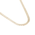 thumbnail image 4 of Cadena Collar Barbada Bitono 7mm Unisex 55cm Chapa de Oro 18K Ametrinaa MPCA0021, 4 of 5