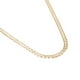 thumbnail image 4 of Cadena Collar Barbada Bitono 7mm Unisex 55cm Chapa de Oro 18K Ametrinaa MPCA0021, 4 of 5