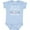 AE-Light Blue, variant on My Great Grandma Loves Me Heart Great Grandchild Boys or Girls Baby Bodysuit