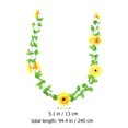 thumbnail image 4 of KAKOWELY 2 piezas de flores artificiales de ratán, colgantes decorativos de girasol de ratán, adorno para el hogar, 4 of 4