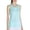 Light Blue, variant on Women's Scoop Neck Active Racerback Wide Strap Yoga Camisole Basic Tank Top