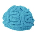 thumbnail image 4 of Unisex Handmade Knitted Brain Beanie Cap Halloween Hat, 4 of 5