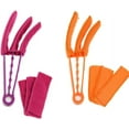 thumbnail image 1 of Window Blind Cleaner, 2 Pieces, Microfiber Sleeve Brushes, Ideal For Venetian Blinds And Radiators, Detachable For Easy Cleaning, Reusable, Enhances Cleaning Efficiency With Water, 1 of 4