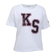 thumbnail image 3 of Playera K-Swiss WTS-13 Para Mujer Color Blanco, 3 of 5