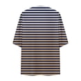 thumbnail image 3 of ameIAEA Womens 3/4 Sleeve Printed Casual Cardigan 2024 Fall Open Front Loose Cover Up Tops, 3 of 5
