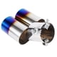 thumbnail image 2 of Aqxreight - Puntas de escape de coche 1 pieza Universal de acero inoxidable para coche salidas dobles traseras silenciador de escape punta de tubo de escape ANGGREK Otros, 2 of 8