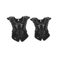thumbnail image 1 of 2x Motorcycle Vest Chest Fall Protective Gear Clothing Guard Reflective Spine Protection Cycling Protector Jacket for Race S Size M, 1 of 10