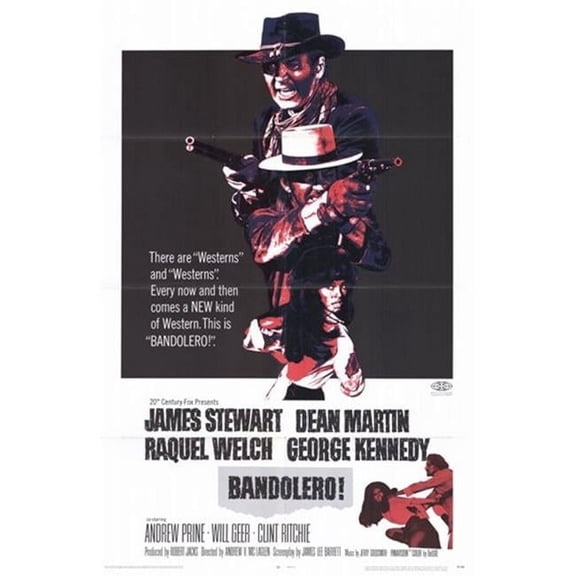 Posterazzi MOV255057 Bandolero Movie Poster - 11 x 17 in.