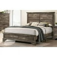 thumbnail image 5 of Furniture of America Gafin 3pc Gray Wood Bedroom Set-Cal King + 2 Nightstands, 5 of 9