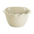 thumbnail image 2 of Maceta de flor para colgar en pared, macetero de pared, cubo, barandilla, maceta para bonsái para balcón Beige, 2 of 8