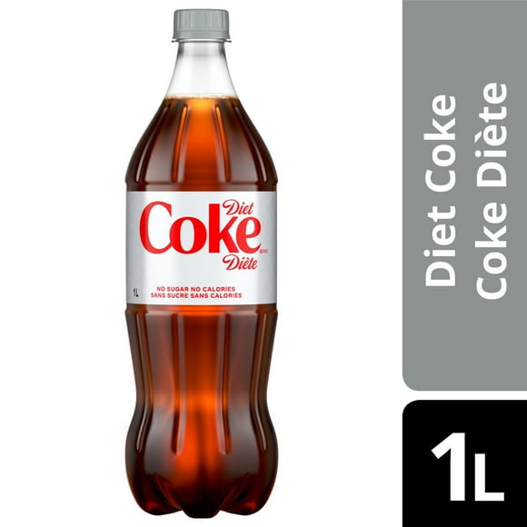 Coke Diète Bouteille de 1 L 1L