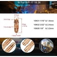 thumbnail image 5 of 27Pcs For Tig Welding Torch Accessories Kit For Wp17 Torch Welding Consumables, 5 of 8
