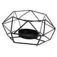 thumbnail image 1 of Candebros de candebros de candebros de candebro de linterna geométrica hueca de ambre de hierro 3D Sunnimix Portavelas geométrico en 3D, 1 of 7