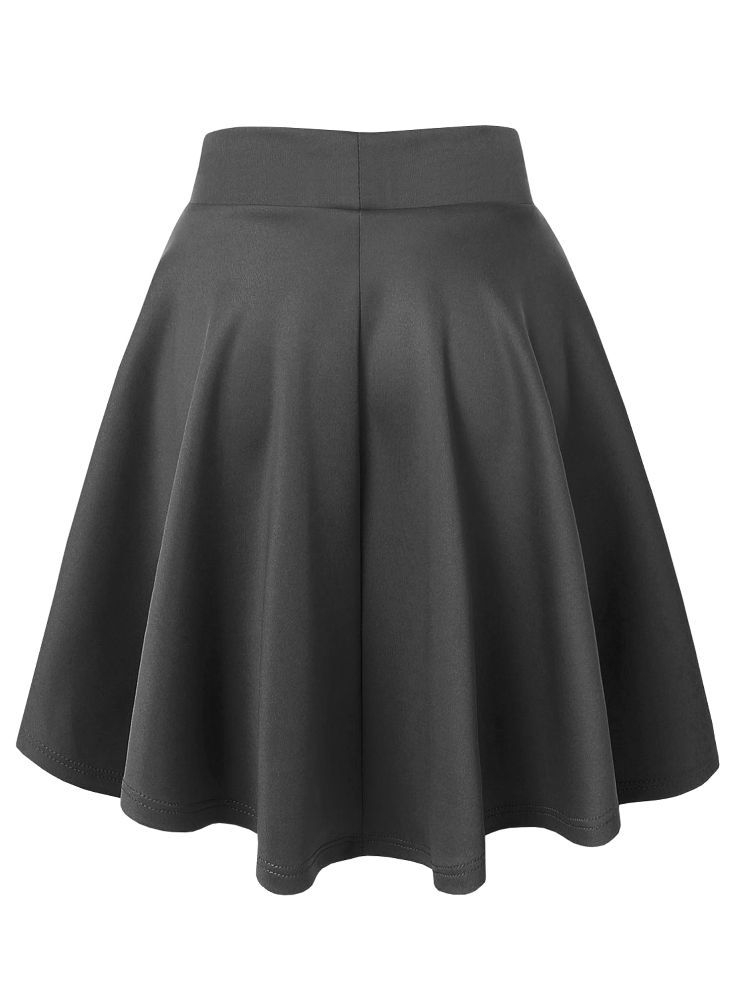 Amazon.com: Zando Elastic Pleated Skirts for Women Mini Skirts Plus Size  A-Line Skirt High Waisted Short Skirts Black Skirt Black Mini Skirt Black  Skirt for Women Black Pleated Skirt Black Small Size :