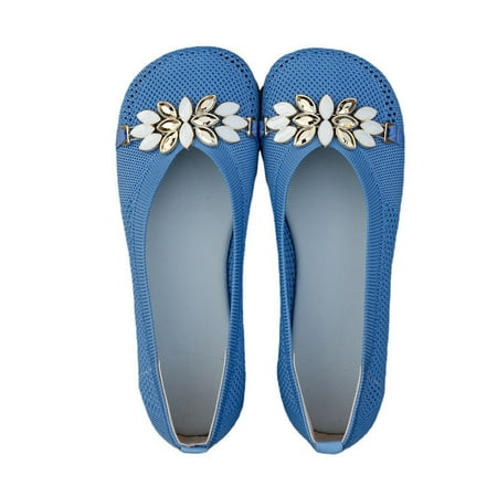 

Fesfesfes Comfortable Dress Shoes for Women Round Toe Fashion Ventilate Casual Round Head Comfy Beach Casual Shoes 37(6)