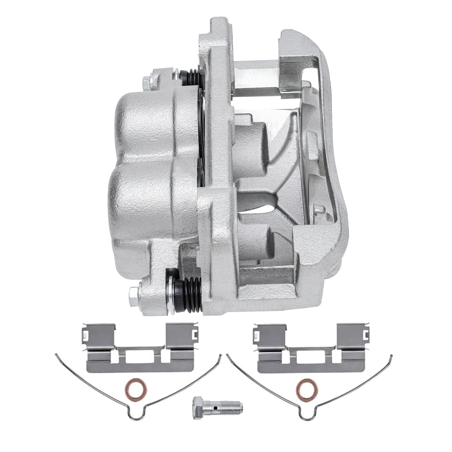 Detroit Axle - Brake Calipers for 2005-2008 Ford F-150 2006 2007 2008 Lincoln Mark LT, Front and Rear Disc Brake Calipers Replacement