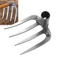 thumbnail image 3 of Garden Weeding Rake,4Teeth Carbon Steel Garden Rake,Detachable Gardening Hand Weeder Puller Tool,Manual Weeder Garden Hand Rake Tools for Lawn Loosening Planting Weeding, 3 of 8