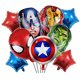 thumbnail image 2 of Paquete de 9 Globos de Lámina de Mylar para Fiesta de Cumpleaños de Superhéroe, Suministro TOPTAMP TOPTAMP, 2 of 2