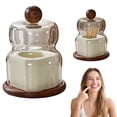 thumbnail image 1 of Klonfd Toothpick Holder And Organizer Dispenser For Kitchen Countertop And Bathroom Storage, 1 of 4